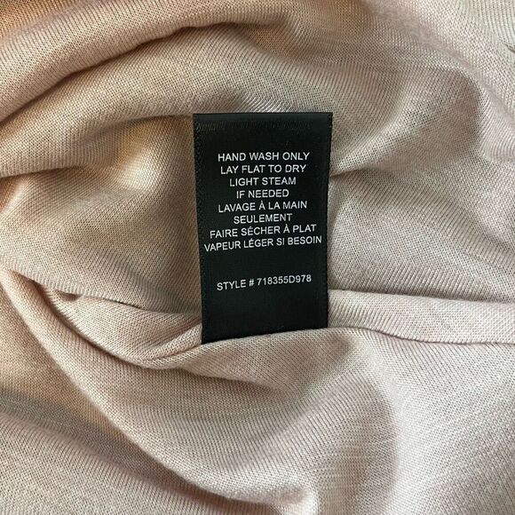 Rebecca Taylor Silver Mock Neck Mini Dress Ruched NWT Small - Picture 7 of 7